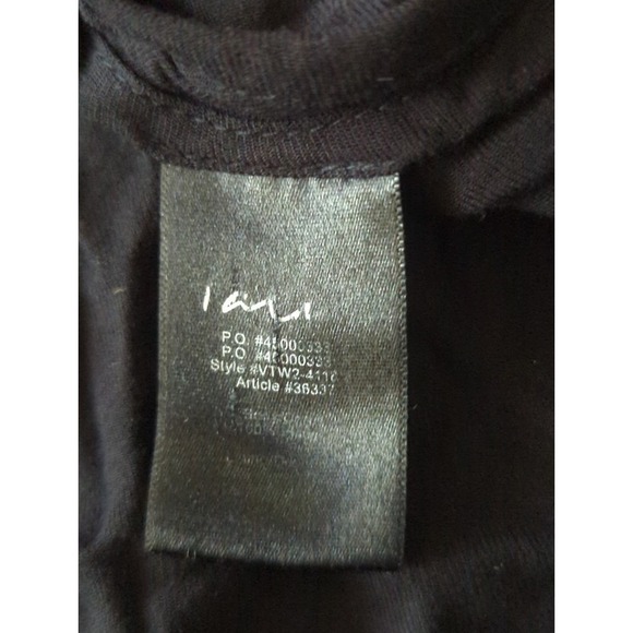 Aritzia Talula Women's Open Front Black‎ Cardigan Sz.6 - Picture 4 of 6